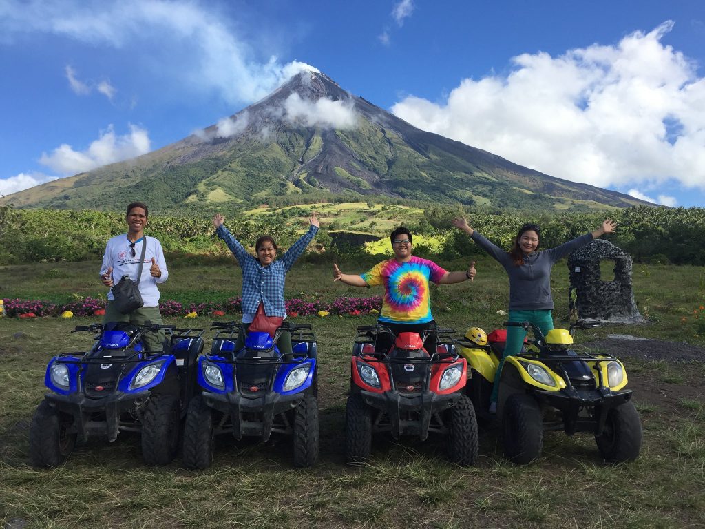 atv adventure to Mayon